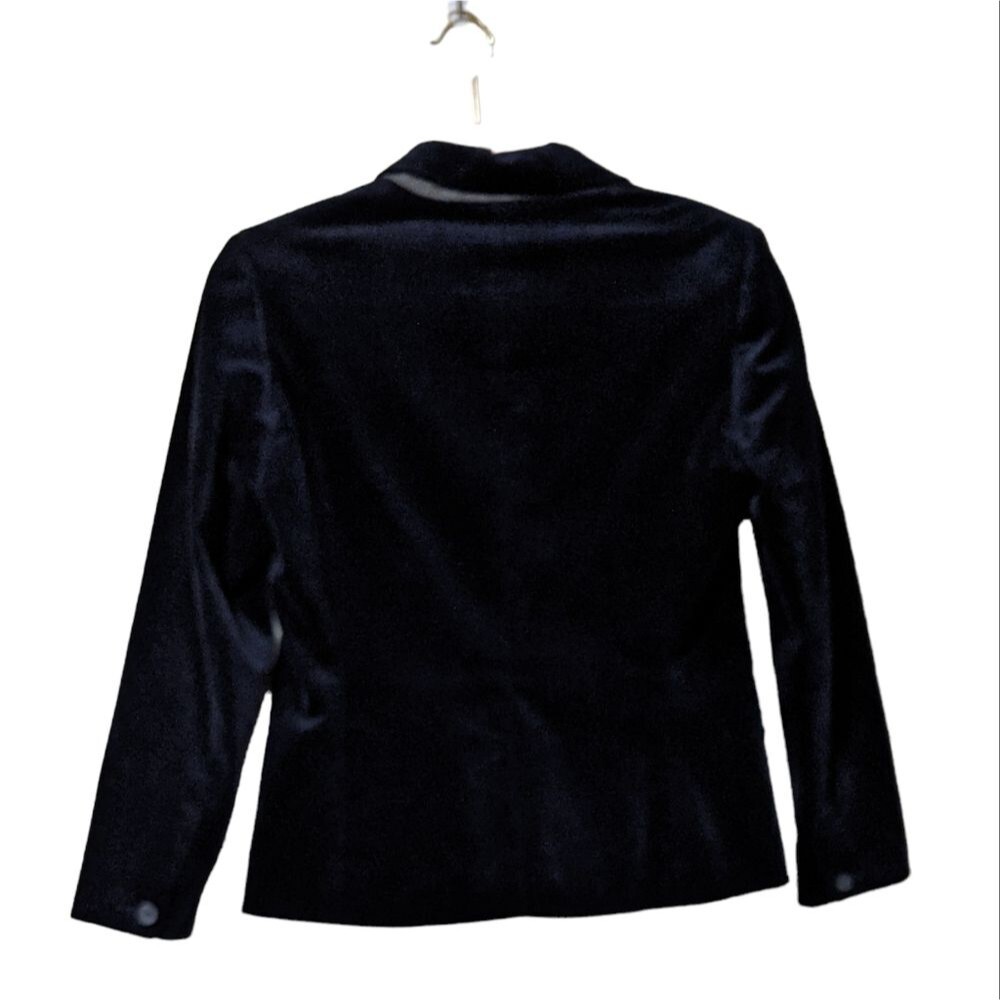 Brooks Brothers 346 navy blue brushed corduroy blazer velvet holiday career 4 - Picture 2 of 8
